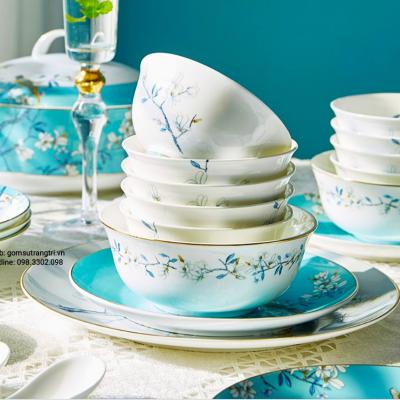 Bộ Bát Ăn Cao Cấp - Mùa Xuân dành cho 10 người ăn